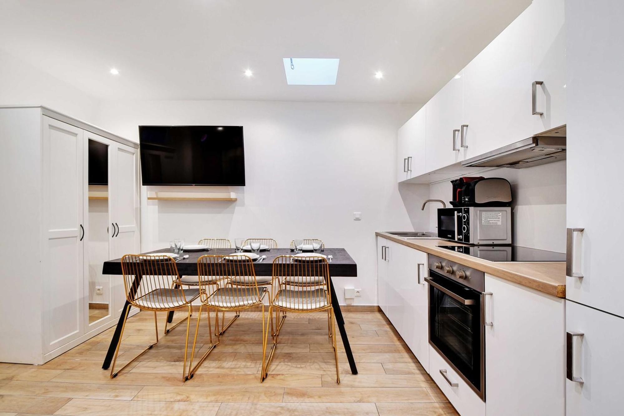 Enchanting 2 Bdr Parisian Apartment Exterior foto